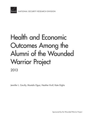 cover image of Health and Economic Outcomes Among the Alumni of the Wounded Warrior Project